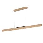 LED függesztett fa lámpa 22W 1700lm 4000K IP20 1200x45x45mm - WRL0221