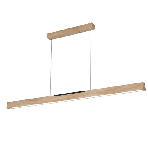 LED függesztett fa lámpa 22W 1700lm 4000K IP20 1200x45x45mm - WRL0221