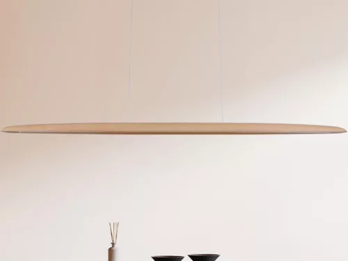 LED függőlámpa 22W, 1700lm, 4000K semleges fehér, 1300x60 mm, IP20 - WRL0321