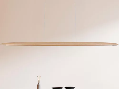 LED függőlámpa 22W, 1700lm, 4000K semleges fehér, 1300x60 mm, IP20 - WRL0321