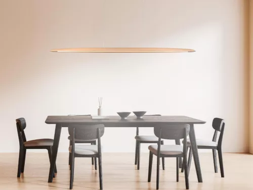 LED függőlámpa 22W, 1700lm, 4000K semleges fehér, 1300x60 mm, IP20 - WRL0321