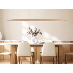   LED függőlámpa 26W, 2000lm, 4000K semleges fehér, 1500x60 mm, IP20 - WRL0322