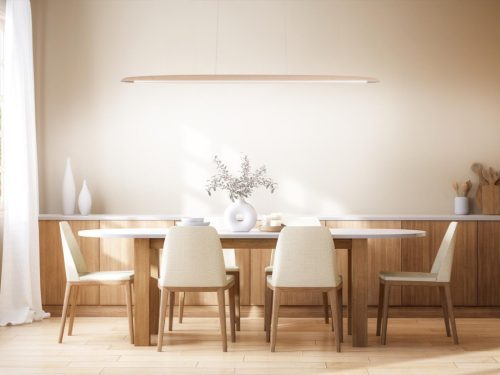 LED függőlámpa 26W, 2000lm, 4000K semleges fehér, 1500x60 mm, IP20 - WRL0322