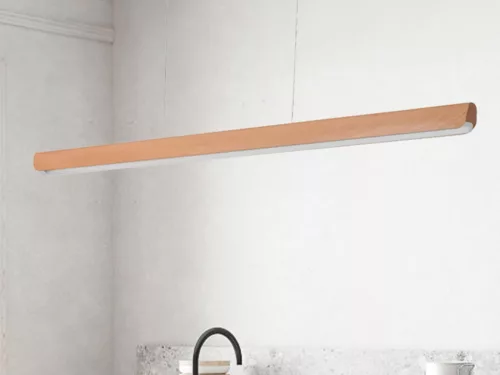 LED függőlámpa 26W, 2000lm, 4000K semleges fehér, 1500x45x48 mm, IP20 - WRL0422