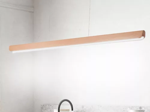 LED függőlámpa 26W, 2000lm, 4000K semleges fehér, 1500x45x48 mm, IP20 - WRL0422