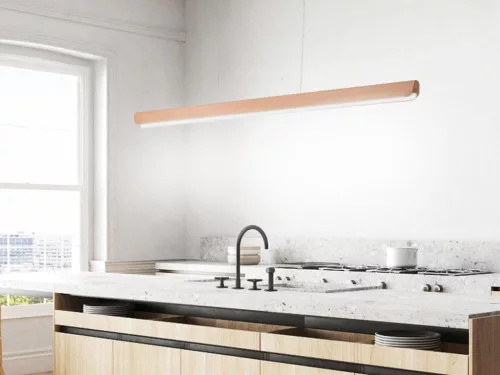 LED függőlámpa 26W, 2000lm, 4000K semleges fehér, 1500x45x48 mm, IP20 - WRL0422