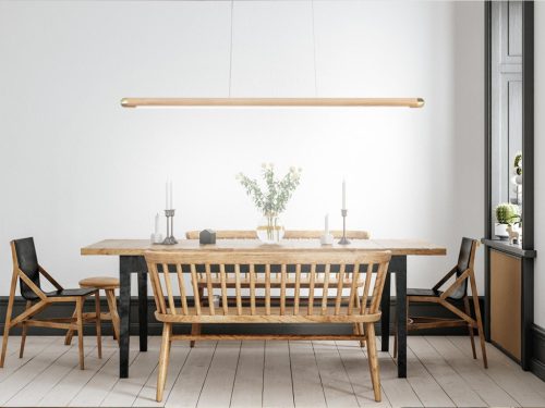 LED függőlámpa 22W, 1700lm, 4000K semleges fehér, 1200x40 mm, IP20 - WRL0521