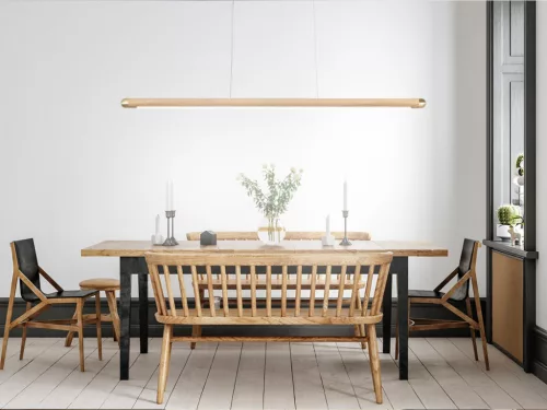 LED függőlámpa 22W, 1700lm, 4000K semleges fehér, 1200x40 mm, IP20 - WRL0521