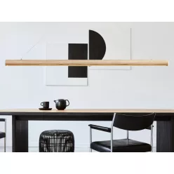   LED függőlámpa 26W, 2000lm, 4000K semleges fehér, 1500x47 mm, IP20 - WRL0722