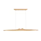 LED kőrisfa függőlámpa 22W, 1700 lm, 4000K, 1200x90x60 mm, IP20 - WRL0921