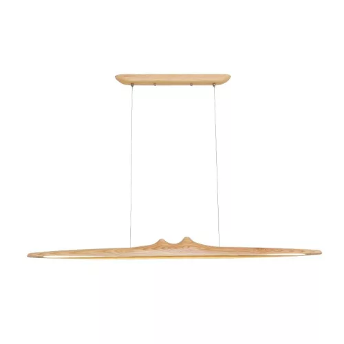 LED kőrisfa függőlámpa 22W, 1700 lm, 4000K, 1200x90x60 mm, IP20 - WRL0921