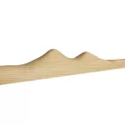 LED kőrisfa függőlámpa 22W, 1700 lm, 4000K, 1200x90x60 mm, IP20 - WRL0921