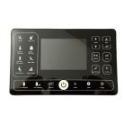 Luxus masszázsfotel szintetikus bőr 120W érintőképernyő - X10