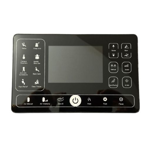 Luxus masszázsfotel szintetikus bőr 120W érintőképernyő - X10