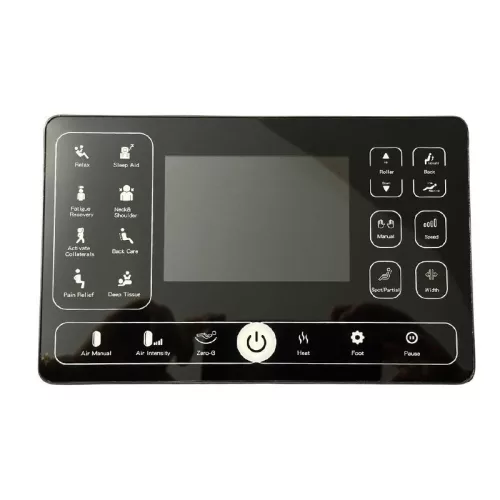 Luxus masszázsfotel szintetikus bőr 120W érintőképernyő - X10