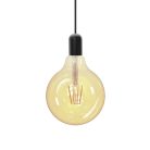 LED filament izzó 4W E27 G125 Vintage, 2000K, 300 lm - ZAF102