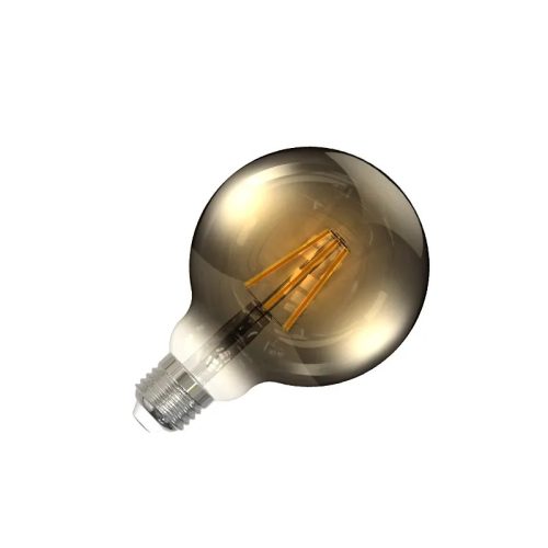 LED filament izzó 4W E27 G95 Smoke, 2000K, 250 lm - ZBF101