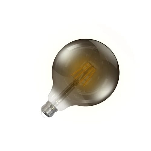 LED filament izzó 4W E27 G125 Smoke, 2000K, 250 lm - ZBF102
