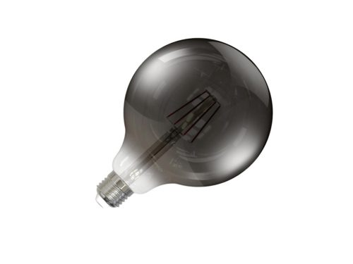LED filament izzó 4W E27 G125 Smoke, 2000K, 250 lm - ZBF102