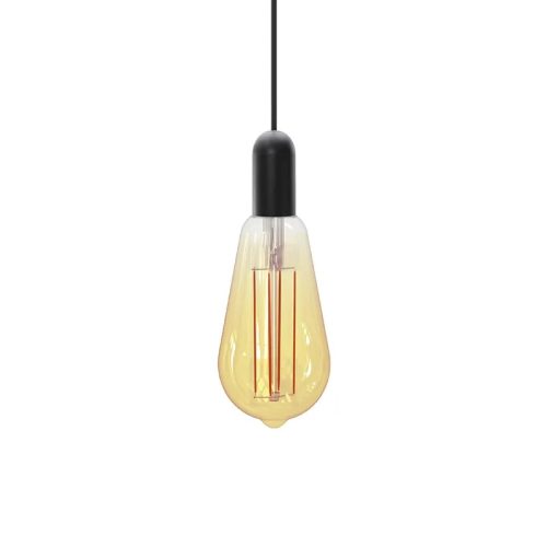 LED filament vintage izzó 4,5W E27 400lm 1800K meleg fehér Ø64x142 - ZFS101