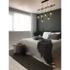 LED filament vintage izzó 4,5W E14 300lm 1800K meleg fehér Ø35x98 - ZFS103