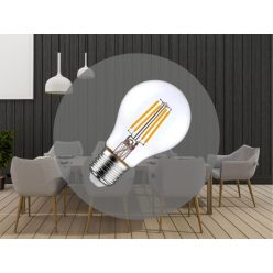   LED filament izzó 6W, E27, 3000K meleg fehér, 840 lm - ZLF511