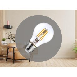   LED filament izzó 8W, E27, 3000K meleg fehér, 1120 lm - ZLF512