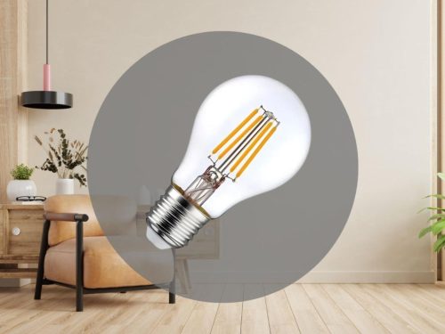 LED filament izzó 8W, E27, 3000K meleg fehér, 1120 lm - ZLF512