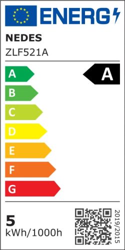LED filament izzó 5W E27 4000K semleges fehér Ø60x105mm - ZLF521A