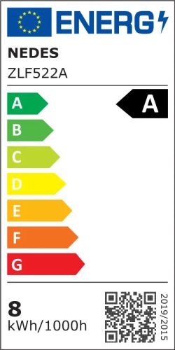 LED filament izzó 7,3W E27 4000K meleg fehér Ø60x105mm - ZLF522A
