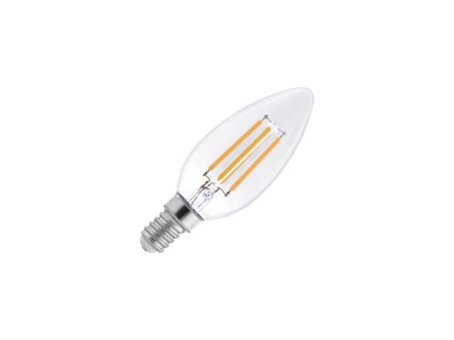 LED filament izzó 4W E14 4000K semleges fehér 560lm Ø35x97mm - ZLF722
