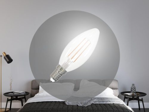 LED Filament izzó 6W E14 4000K semleges fehér 660lm - ZLF723D