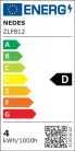 LED filament izzó 4W E14 3000K meleg fehér 560lm Ø45x78mm - ZLF812