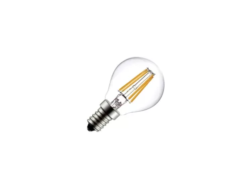 LED filament izzó 4W E14 3000K meleg fehér 560lm Ø45x78mm - ZLF812