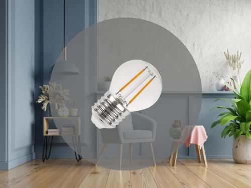 LED Filament izzó 2W E27 3000K meleg fehér 240lm - ZLF815