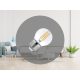 LED filament izzó 4W E14 4000K semleges fehér 560lm Ø45x72mm - ZLF827