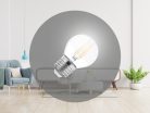 LED filament izzó 4W E14 4000K semleges fehér 560lm Ø45x72mm - ZLF827