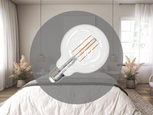 LED filament izzó 11W E27 G95, 3000K, 1520 lm - ZLF911