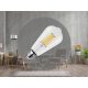 LED filament izzó 12W, 1680 lm, E27 foglalat, 3000K meleg fehér, Ø64x142 mm - ZLF915