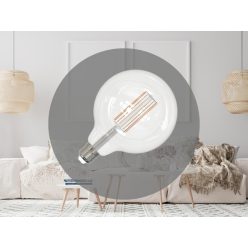 LED filament izzó 18W E27 G125, 4000K, 2460 lm - ZLF924
