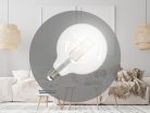 LED filament izzó 18W E27 G125, 4000K, 2460 lm - ZLF924