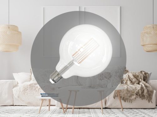 LED filament izzó 18W E27 G125, 4000K, 2460 lm - ZLF924