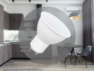 LED izzó 6W GU10 500lm 6500K hideg fehér ZLS106
