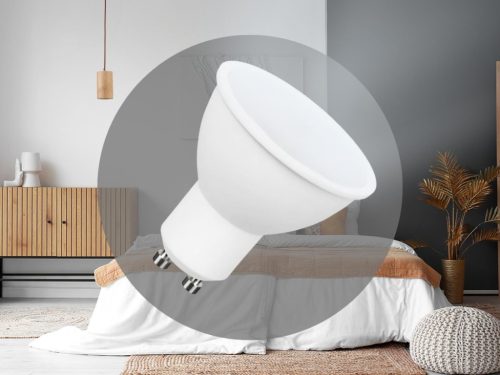 LED izzó 7W GU10 600lm 6500K hideg fehér ZLS107