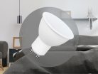 LED spot izzó 8W GU10 hideg fehér 6500K Ø49x56mm - ZLS108