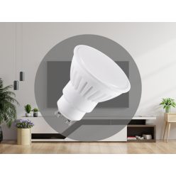   LED izzó 7W, GU10, 700lm, 3000K meleg fehér, dimmelhető, kerámia - ZLS1117D