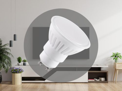 LED izzó 7W, GU10, 700lm, 3000K meleg fehér, dimmelhető, kerámia - ZLS1117D