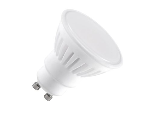 LED izzó 9,5W GU10 1100lm 3000K meleg fehér kerámia+PC - ZLS1119