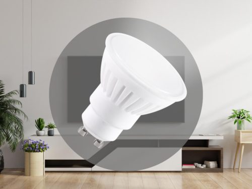 LED izzó 7W, GU10, 700lm, 4000K semleges fehér, dimmelhető, kerámia - ZLS1127D
