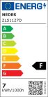 LED izzó 7W, GU10, 700lm, 4000K semleges fehér, dimmelhető, kerámia - ZLS1127D